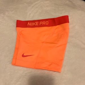 Nike pro compression shorts